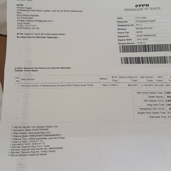 Birkenstock Aynı Terlik 1000 Tl Fazlayla Değişim