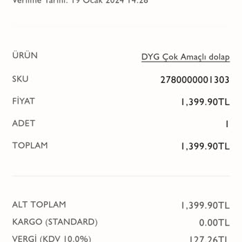 Tiamob Ürün Elime Ulaşmadı