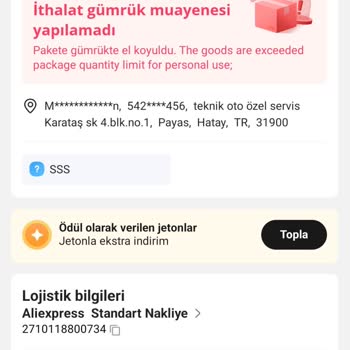 Aliexpress Gümrükte El Konulan İplik Makinesi