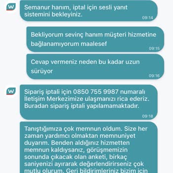 Watsons Müşteri Hizmetleri Şikayet