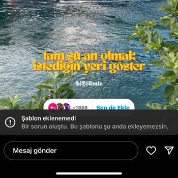 Instagram Sende Ekle Story Hesabımda Kullanamıyorum