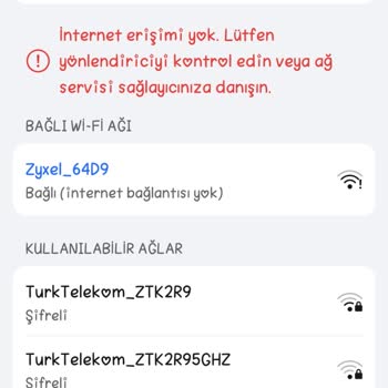 Türk Telekom İnternet Kopma Problemi