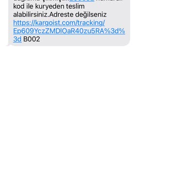 Kargoist Ürünü Teslim Etmiyor