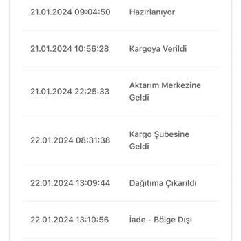 Birgündekargo Firmasındaki Siparişime Ulaşamıyorum