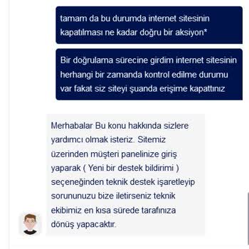 Hosting Dünyam Hizmet Durdurma, Kötü Destek Sistemi