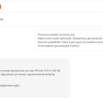 Hepsiburada Para İadesi Yapılmıyor!