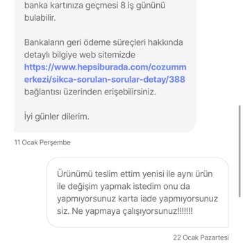 Hepsiburada Ürün Almak Pişmanlıktır