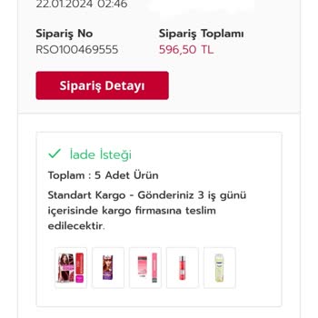 Rossmann Yanlış Ürün Hayal Kırıklığı