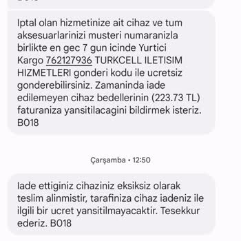Superonline Haksız Cihaz Bedeli İstemesi