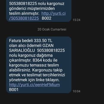 Yurtiçi Kargo Ürünümü Teslim Etmiyor