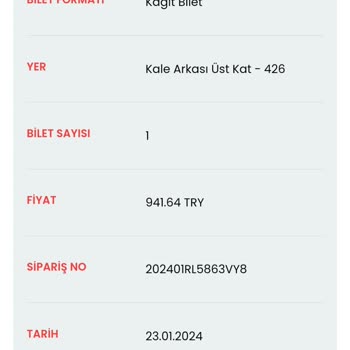 Biletalsat.com Online Bilet Aktarımı Gerçekleşmediği İçin Yaşanan Maç Bileti Problemi