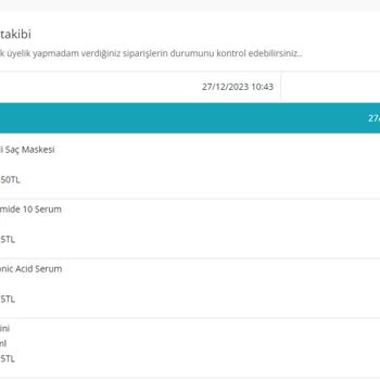 Doa Kozmetik İlgisizlik Diz Boyu