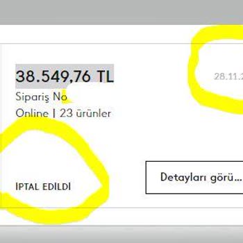 Mango Gelmeyen Ve İptal Edilen Ürünün Kredi Kartı İadesi Yapmıyor