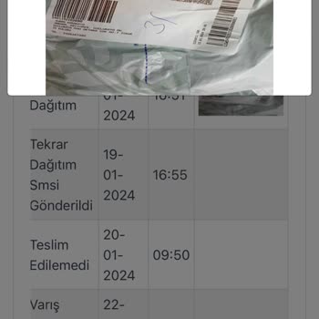 Kargoist Firması Gönderimi Yollamıyor