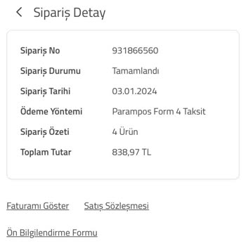 Civil Mağazası Ve Aras Kargo Şikayet