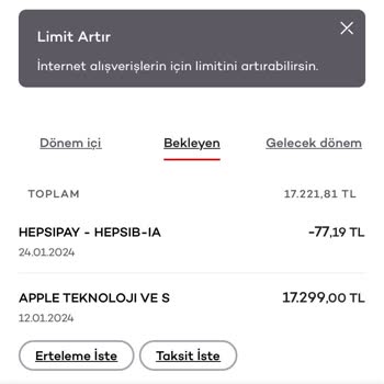 Akbank Harcama İtirazı Hakkında