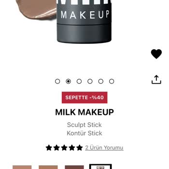 Sephora Online Mağduriyeti Milk Contour