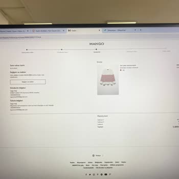 Mango İnternet Sitesinden Alınamayan Ürünler