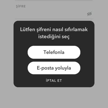 Snapchat Şifremi Unuttum Ve Numaram Da Güncel Numaram Kayıtlı Değil.