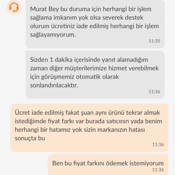 Trendyol Hasarlı Ürün Ve Fiyat Farkı Mağduriyeti