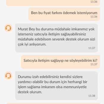 Trendyol Hasarlı Ürün Ve Fiyat Farkı Mağduriyeti