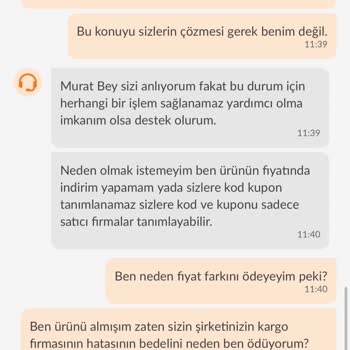 Trendyol Hasarlı Ürün Ve Fiyat Farkı Mağduriyeti