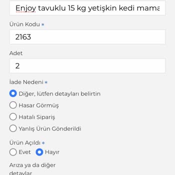 Hepsitekadresde.com Sitesinden Gelmeyen Sipariş