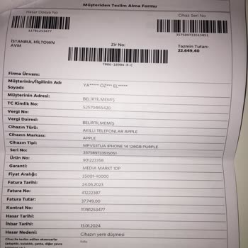 Media Markt Cihaz Koruma Sigortası Şikayet Müşteri Mağduriyeti