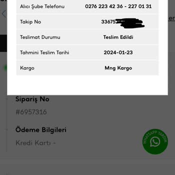 MNG Kargo Kargomu Teslim Etmedi Fakat Ettik Diyorlar