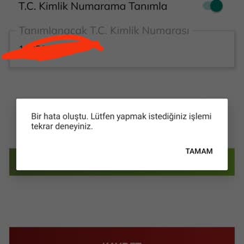 Passolig Kimlik Tanımlama Hatası