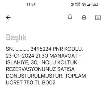 Adres Teslim Yok İslahiye MNG Kargo