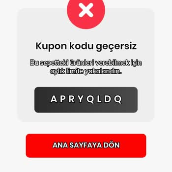 Algida Bakkal Bedava Limit Sorunu