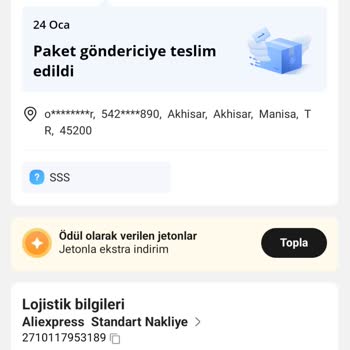 Aliexpress Teslim Alamadım Bir Kargom Var