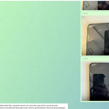 Blueo Markası Ekran Koruyucu Kusurlu Ürün