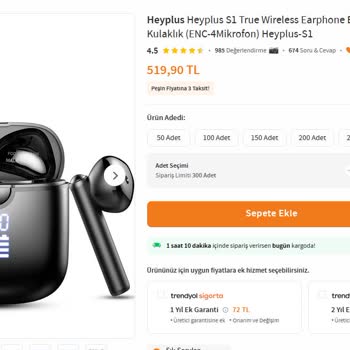 Trendyol'da Yanıltıcı Reklam İle Satılan Ürünün İadesi Yapılamaması