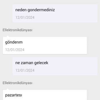 N11 Satın Alınan Üründen Memnuniyetsizlik Ve İletişim Sorunları