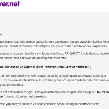 Kariyer.net Çevrimiçi İş İlanı Platformunun Müşteri Mağduriyeti Ve Tutumları