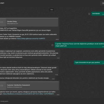 Kargo İşinden Anlamayan AGT Kurye