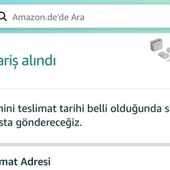 Amazon. De Ürünümü Kargolamıyor.