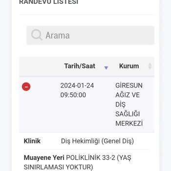 Sağlık Bakanlığı Giresun Dış Hastanesi