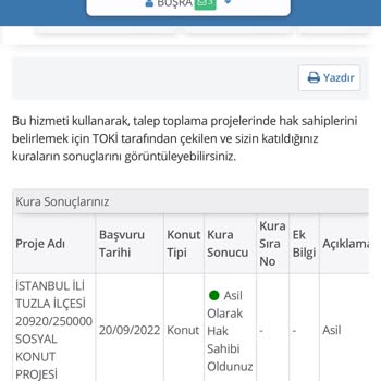 TOKİ Tuzla Sosyal Konut Projesi Ve Bilgilendirme Süreci