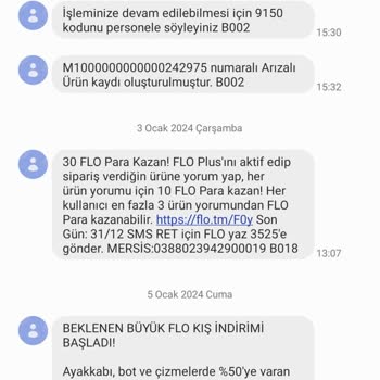 FLO Ayakkabı Ürün Değişim Sürecinde Yaşanan Mağduriyet