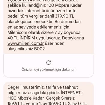 Millenicom Pişmanlıktır Kafalarına Göre Zam Yaptı