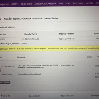 Sefamerve İade Yapmamak İçin Geçiştiriyor
