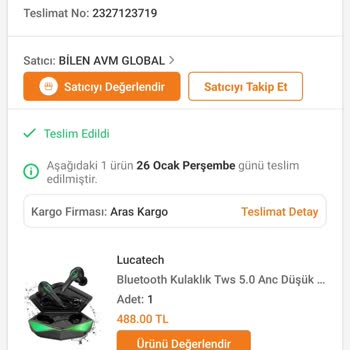 Lucatech Kaliteli Markanın Şarj Problemiyle Bozulan Kulaklığı