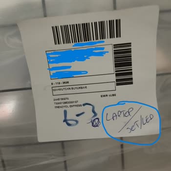 Trendyol Express Kuryesi Ve Trendyol Express Firması'ndan Şikayetçiyim