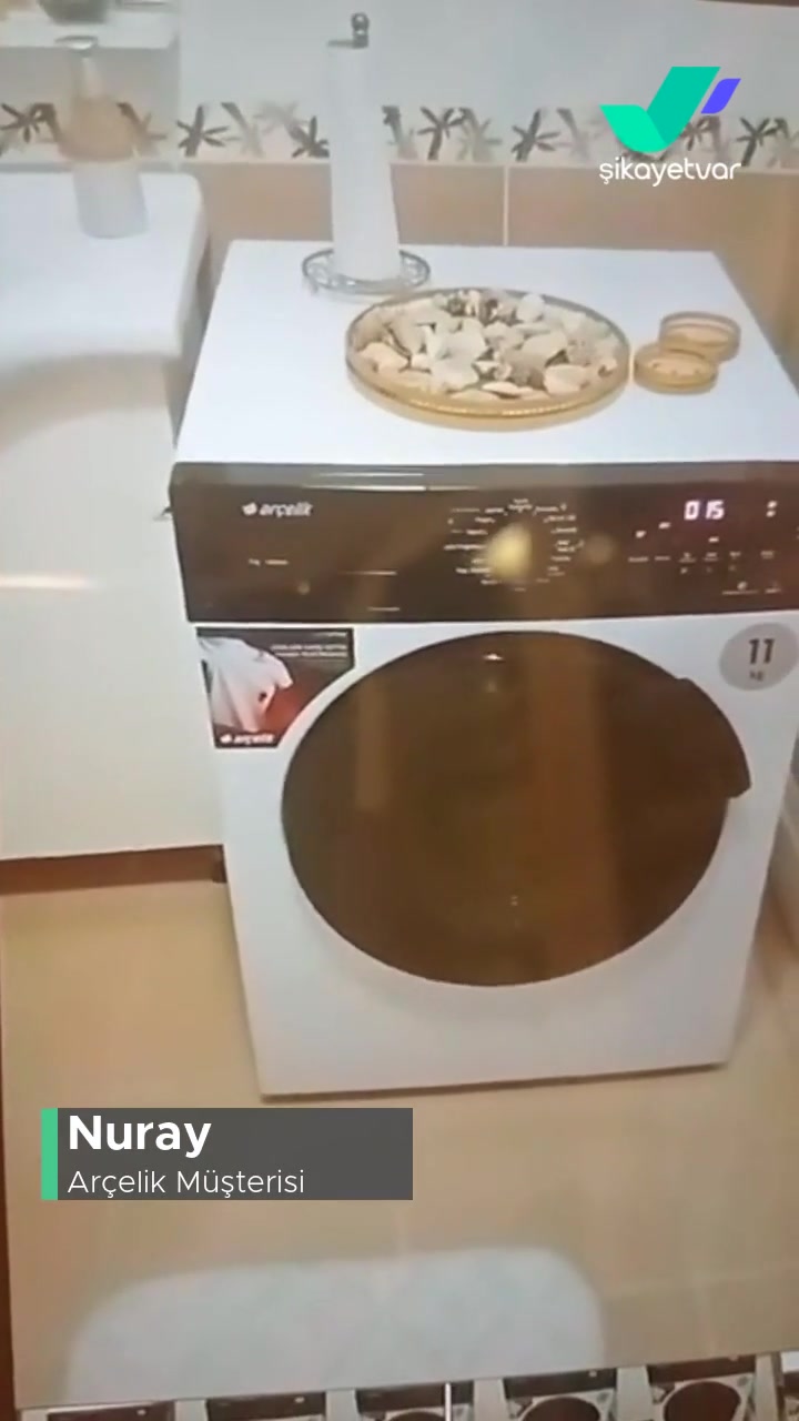 Arçelik Çamaşır Makinesi Sıkıntısı Sıkmaya Aldığında Yürüyor videonun kapak resmi
