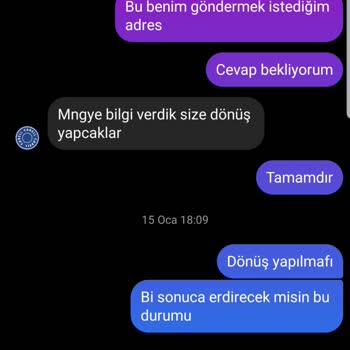 MNG Kargo Kargo Ulaşmadı Yanlış Adrese Gönderilmiş Ve Çözüm Üretilmiyor