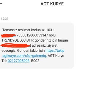 Trendyol Express-AGT Kurye Teslim Edilmeyen Ürün Teslim Edildi Dediler