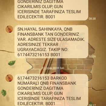 PTT Kargo PTT Toroslar Şubesi Kargo Dağıtımı Yapmıyor